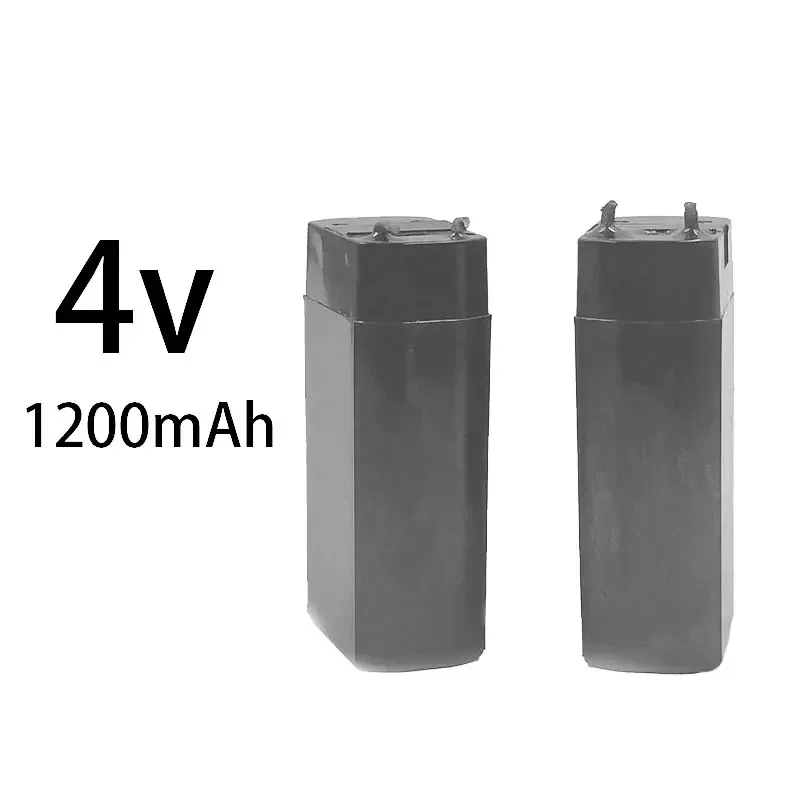 100% New 1200mAh Lead Acid Battery 4V Electronic Toys Table Lamp Flashlight Mosquito Coils Storage Rechargeable Batteries