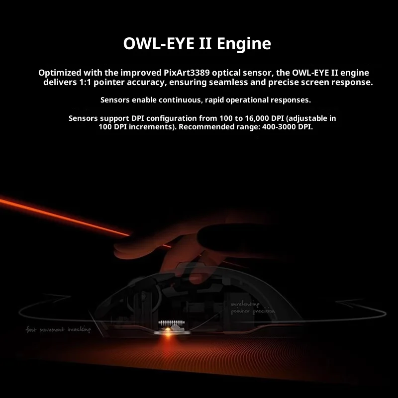 ماوس ألعاب ROCCAT KONE PURE خفيف الوزن إصدار فائق الصغر بتيار مستمر RGB ماوس ألعاب صغير الحجم ماكرو 66 ليوبارد PUBG Esports