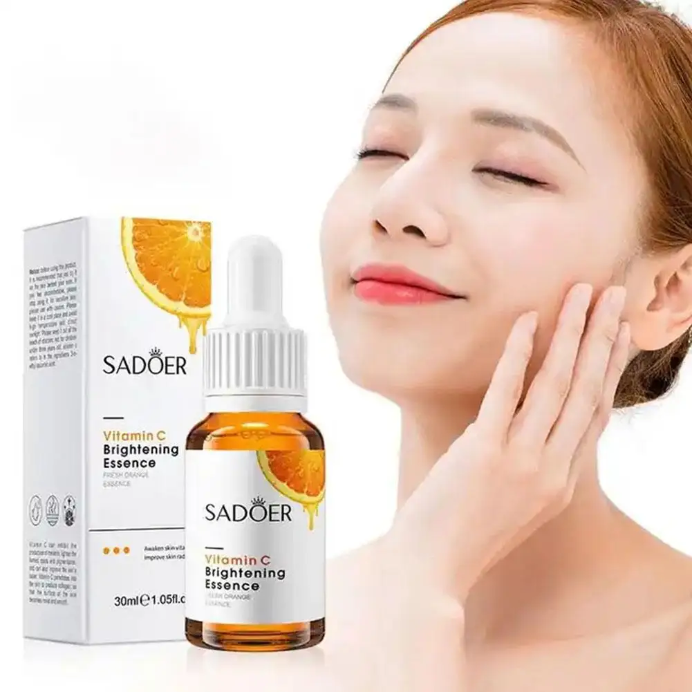 

30mlVitamin C Essence Moisturizing Repair Anti-aging Spots Essence Brighten Lighten Skin Products Care Hyaluronic Face Acid I9J7