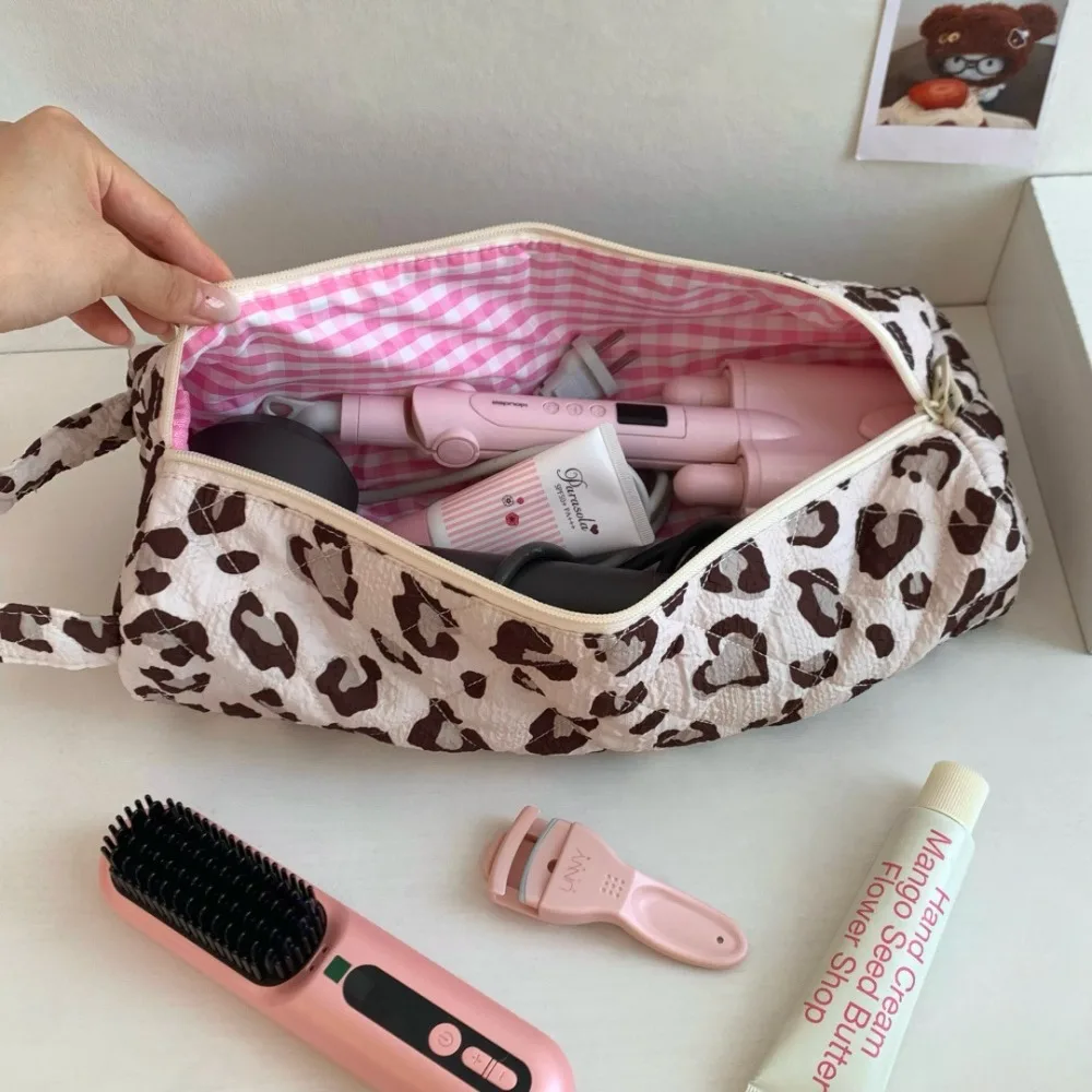 Cartoon Hair Dryer Storage Bag Large Capacity Travel Organizer Pouch for Curling Iron Straightener Portable Cosmetic Case