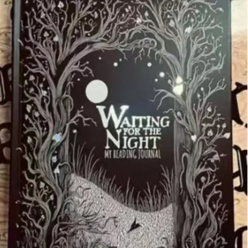 Waiting for The Night Reading Journal Portable Diary Notebook Daily Planner Notepad Gift