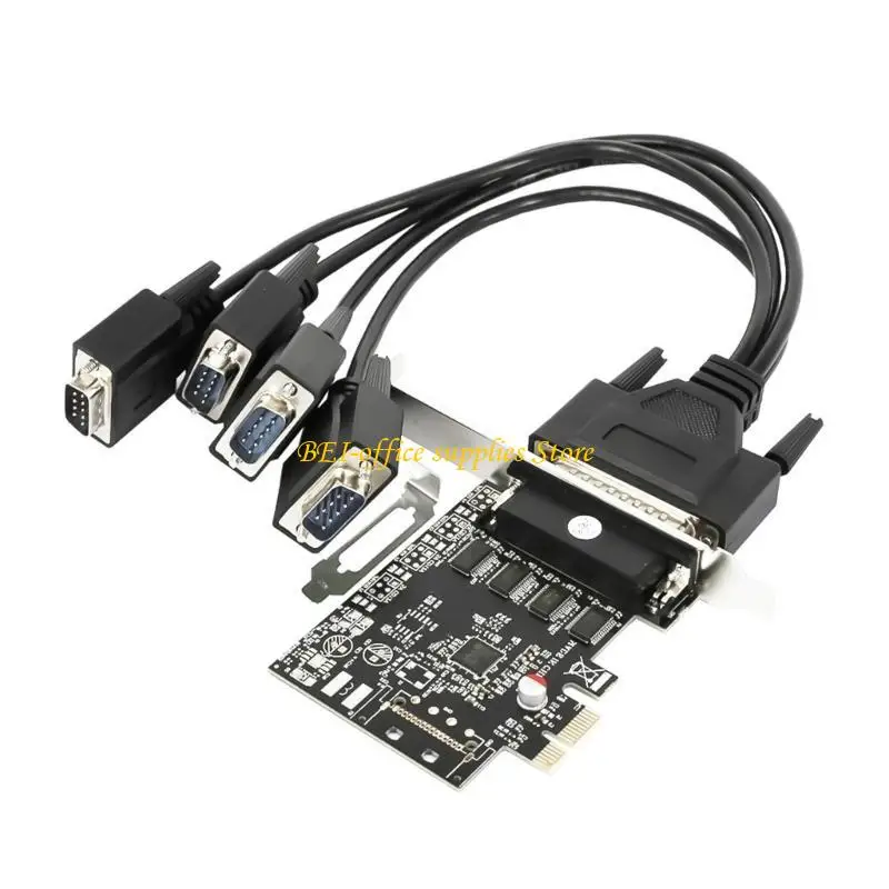 A9LC قم بتوسيع جهاز الكمبيوتر الخاص بك مع 4 Port Serial RS232 PCIE CARD