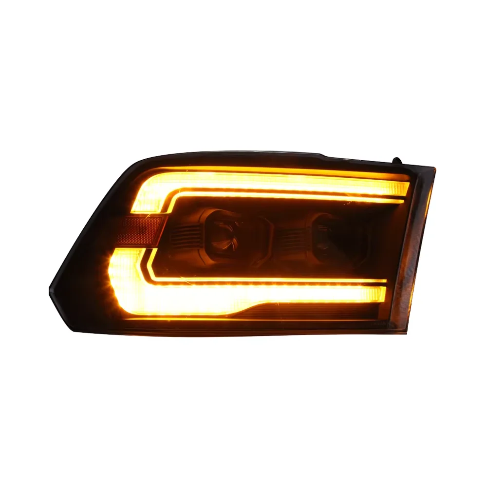 

Motion Pick-Up Truck DRL for Dodge Ram1500 2500 2009-2018 Car Lamps With High-beam Automobile LED Head Lights Assembly