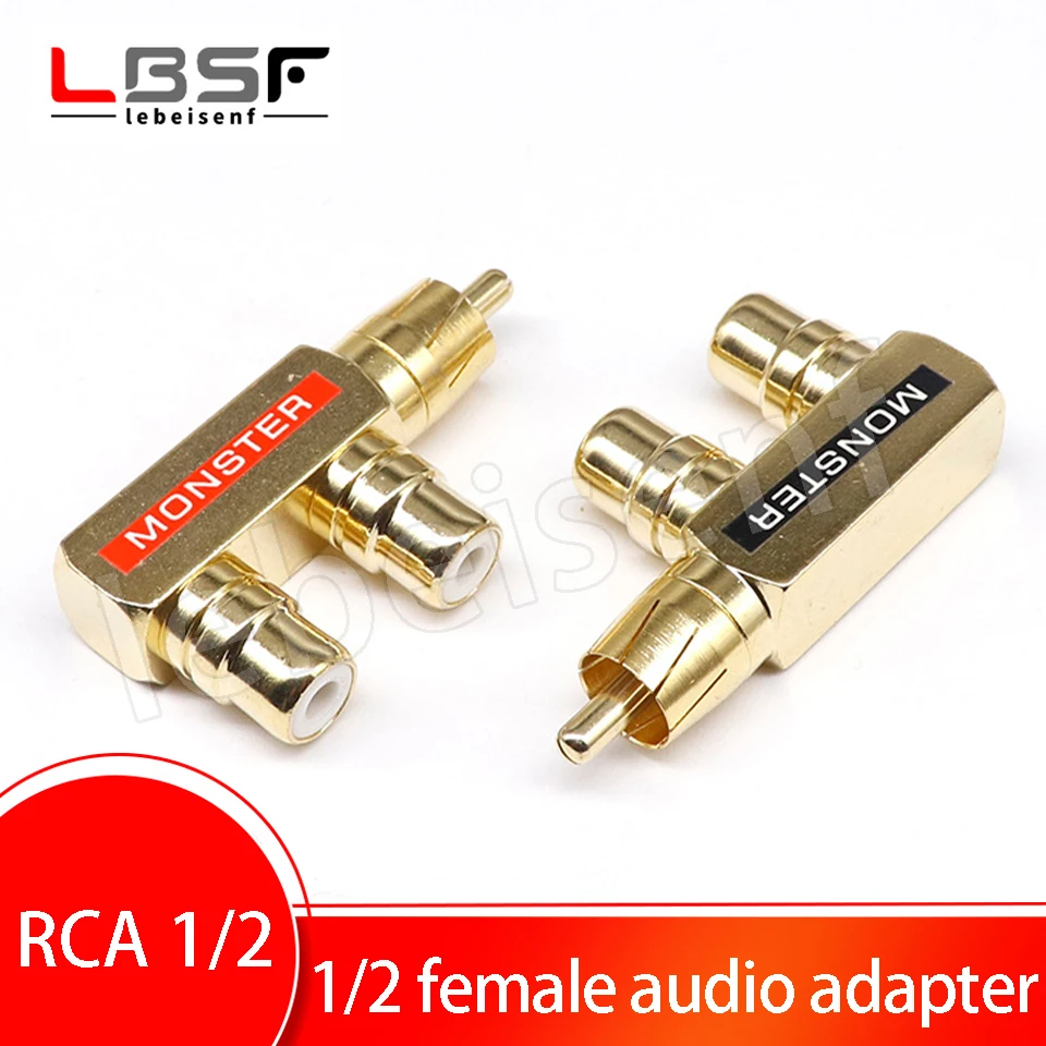 Rca 1/2 Adapter Gol… - image