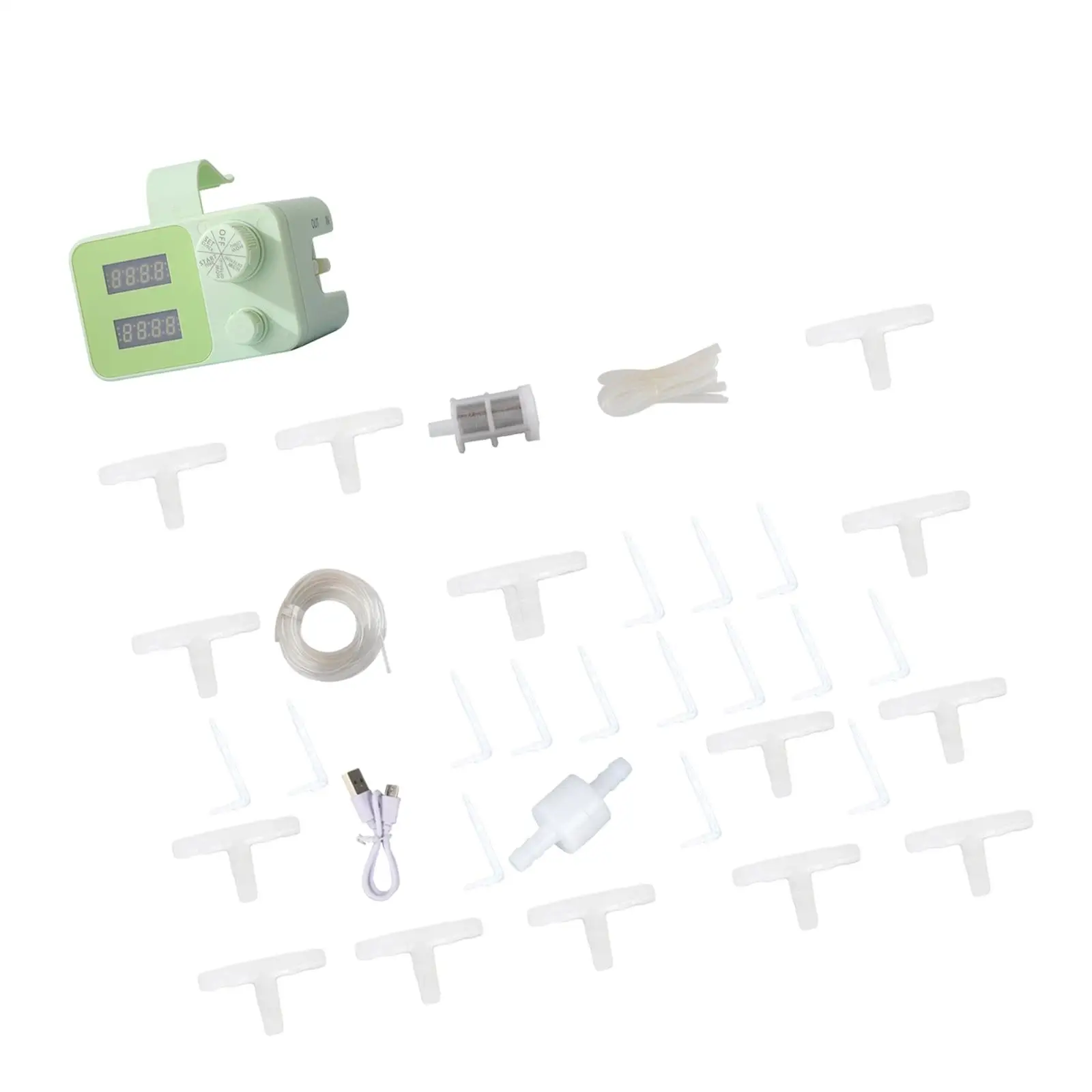 Saksı Bitkileri için DIY Otomatik Bitki Sulama Cihazı Kiti 10M PVC Hortum