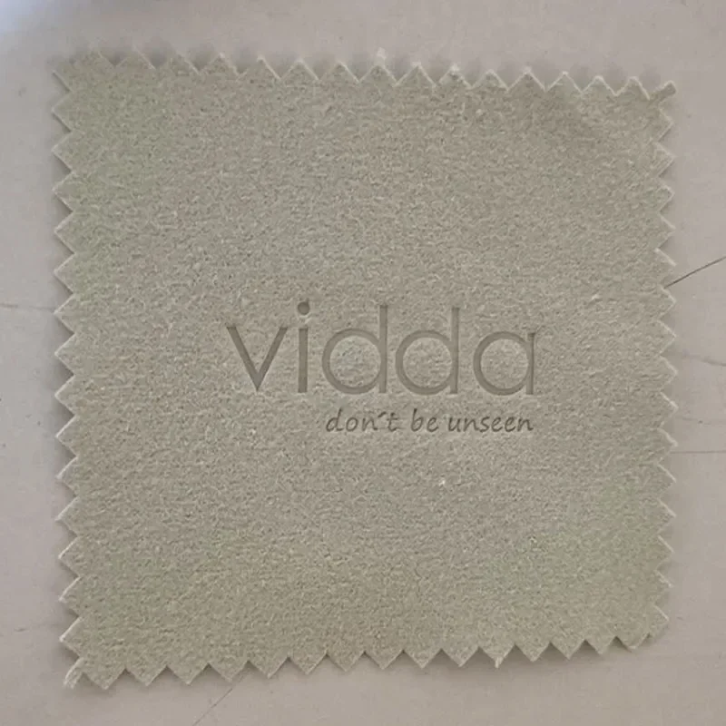 قماش تنظيف المجوهرات ، ملمع نحاسي لمنظف الفضة والبلاتين والذهب ، شعار مخصص ، طباعة الحفر ، 8 × 8 ، من من من من من من من القطن