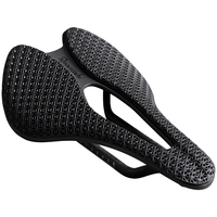 3D Printed Carbon Fiber Bicycle Saddle Ultralight Hollow Comfortable Breathable MTB Gravel Road Bike Seat Cushion Cycling Parts