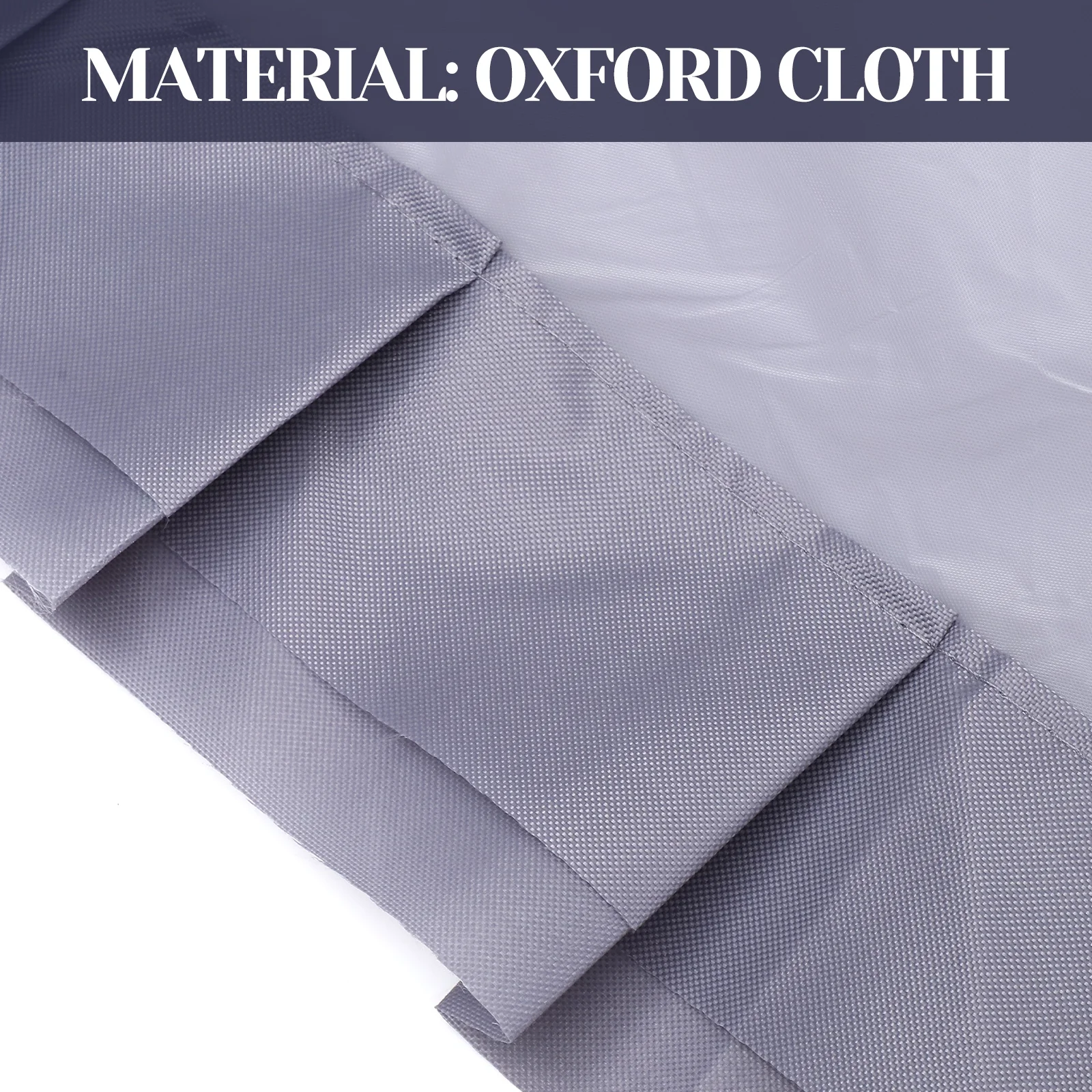 

Cloth Protection Cover Oxford Material Dustproof Moisture Proof Hanging Garment Bag Wardrobe Clothes Storage Solution