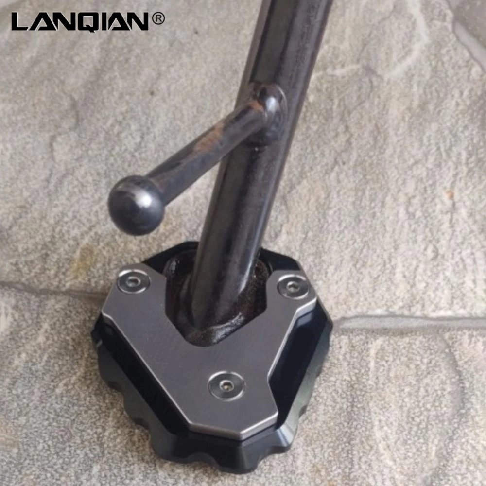 

Motorcycle Side Stand Pad Plate Kickstand Enlarger Support Extension For HONDA CB500X CB400X CB 500X CB400 X 2013-2023 2022 2021