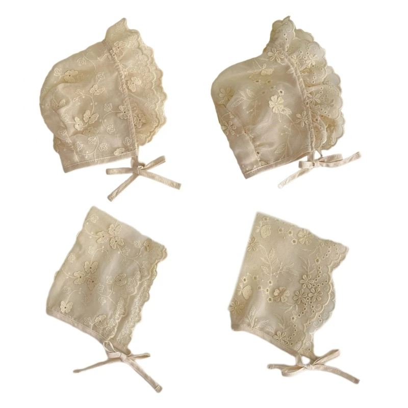 

RIRI Шляпа с короткими полями для летних новорожденных, детская вышивка, дизайн шапочек для плода