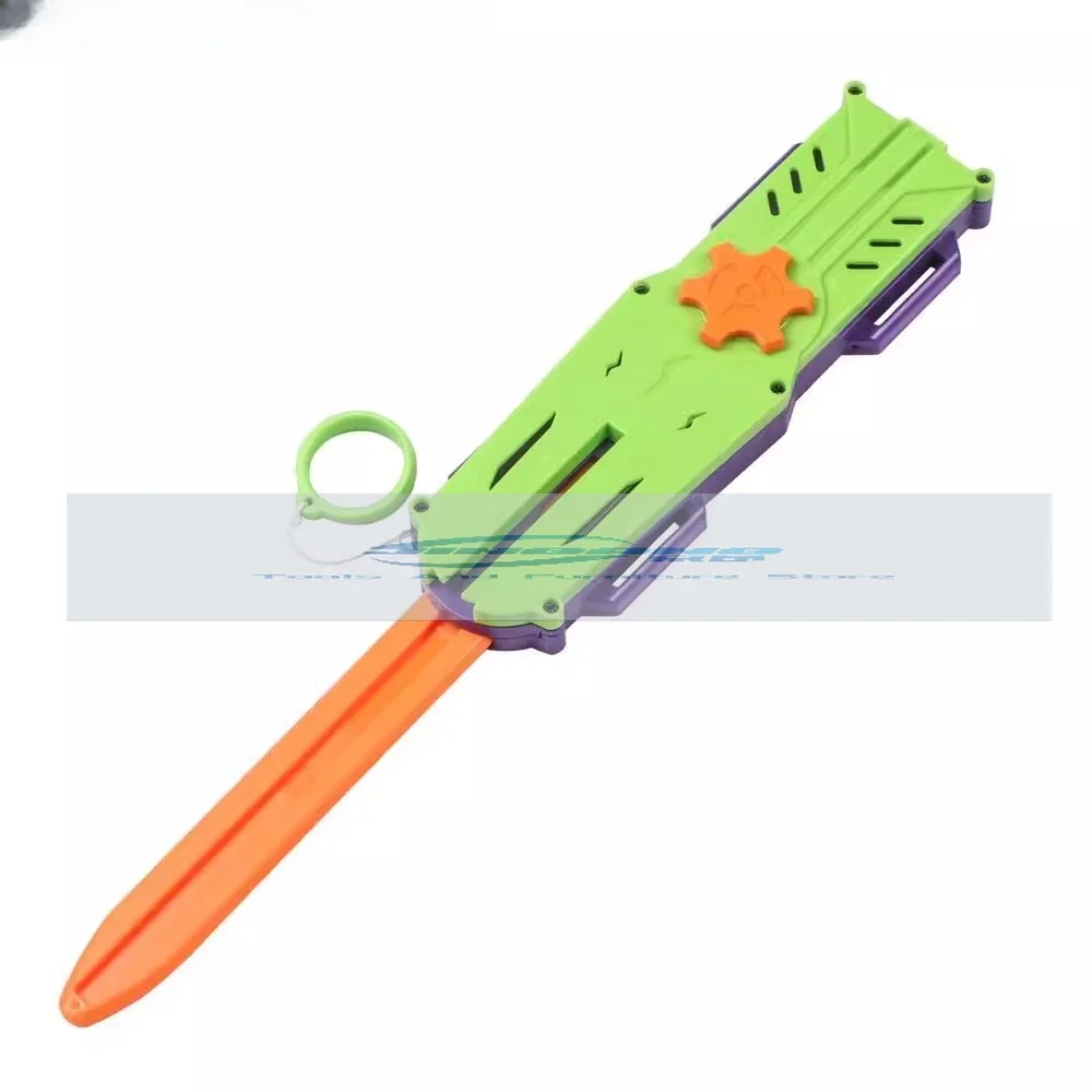 

Black Technology Carrot Knife Assassin's Creed Sleeve Sword Cross Bow and Arrow Telescopic Sword Toy