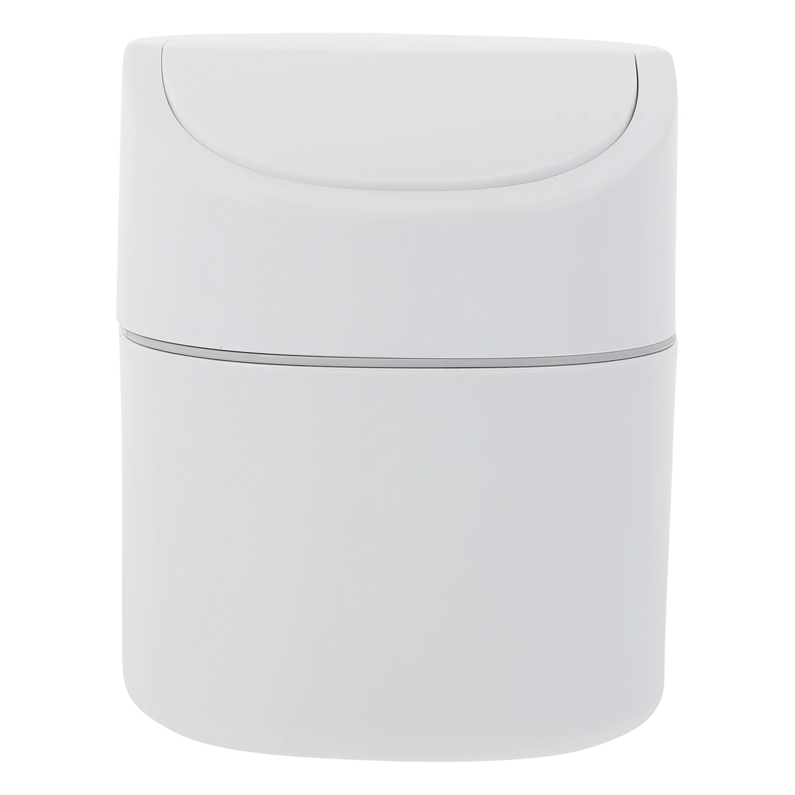 

1pc Foldable Trash Can Household Desktop Waste Container With Lid Mini Organizer Pen Holder Space Saving Creative Small