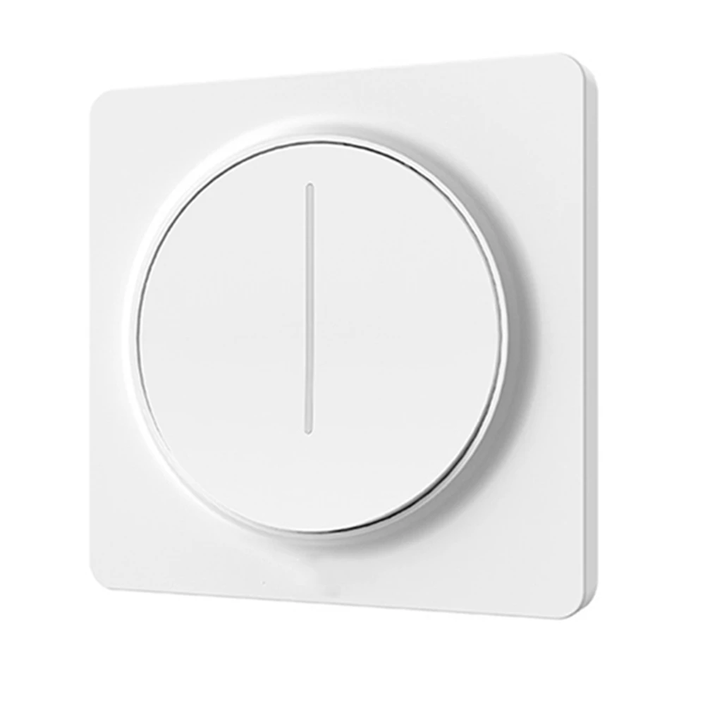 

Tuya Smart Wifi Dimmer Switches, Press Dimmable Panel Light Switch 100-240V, Compatible with Alexa Google Home EU Plug