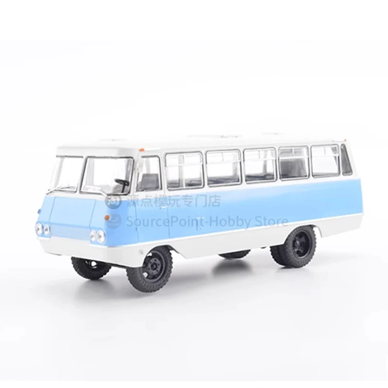 

1:43 Scale Diecast Alloy Soviet Rural PAG-2M Bus Toys Cars Model JAVN057 Nostalgia Classics Adult Souvenir Gifts Static Display