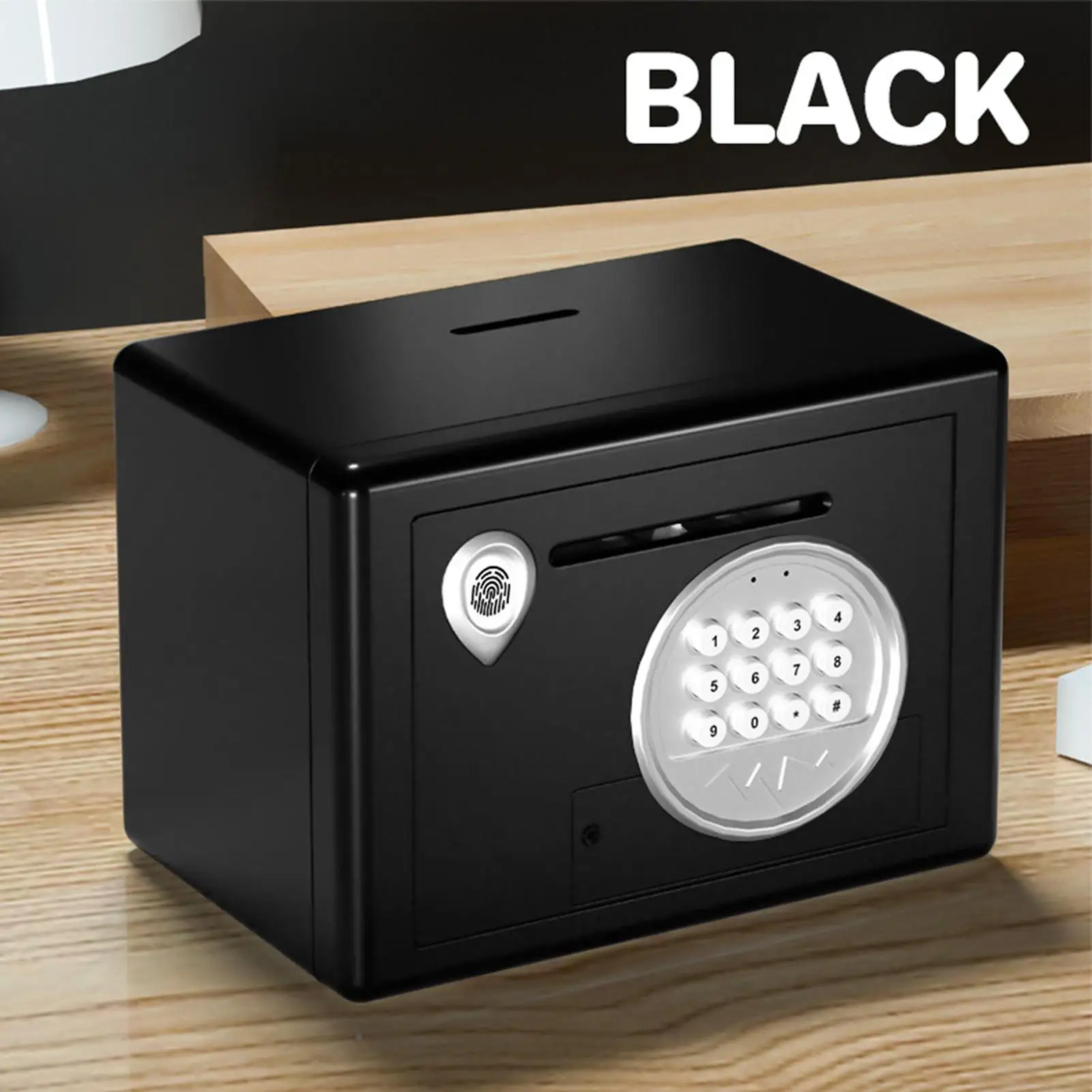 パスワード付きコインバンク 安全保管プロップ パスワードロック 節約銀行 リビングルーム 寮 寝室 書斎 本棚用