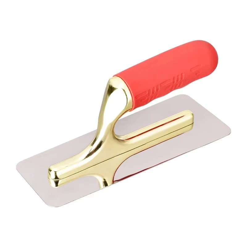 Plaster Finishing Trowel Comfort Grip Soft Handle Filling Spatula Plastering Trowel Drywall Trowels for Concrete Cement