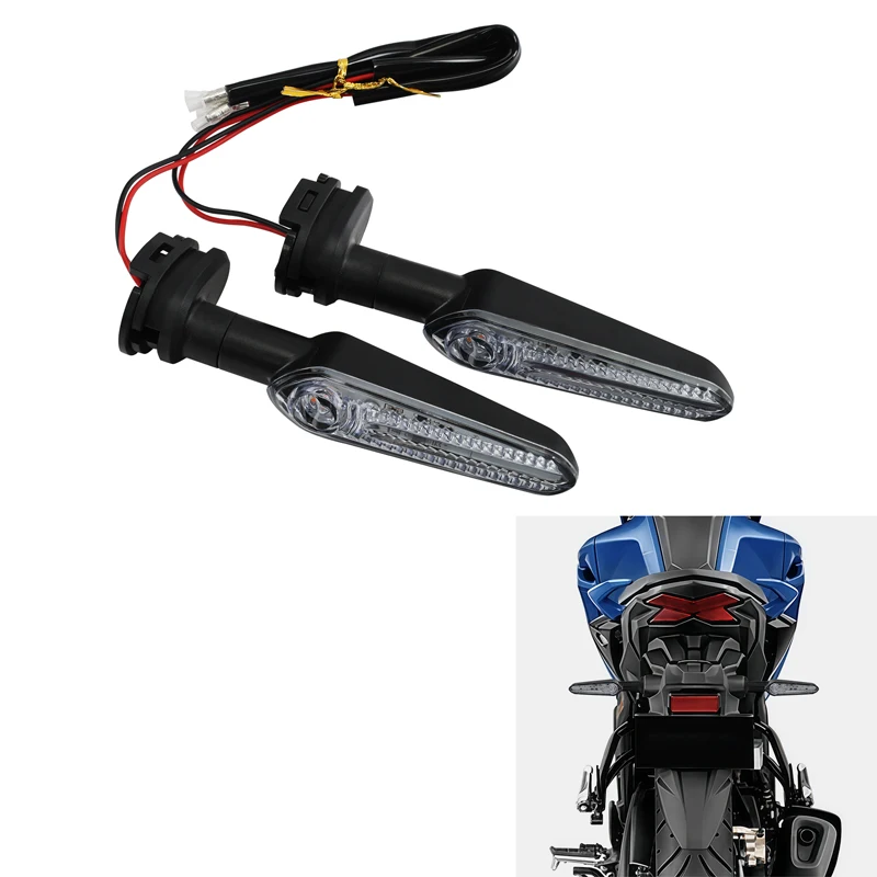 Luz intermitente delantera y trasera para motocicleta, para YAMAHA YZF R3 R6 YZF R1 R7 FZ16 FZ-09 MT-03 MT-09 TRACER 900 XJ6 XSR 900