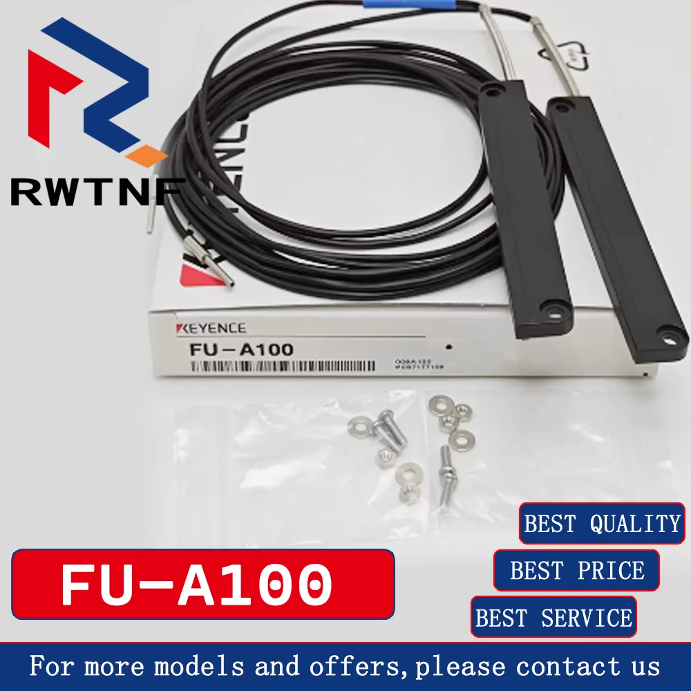 العلامة التجارية الجديدة حقيقية KEYENCE FU-A100 نوع الاختراق الإقليمي مستشعر الألياف الضوئية