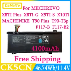 GK5CN-00-13-3S1P-0 Laptop Batteries For MECHREVO X8Ti Z2 MACHENIKE T90 Plus T90-T3p F117-B F117-B2 GK5CN GK5CN4Z GK5CN5Z GK7CN6Z