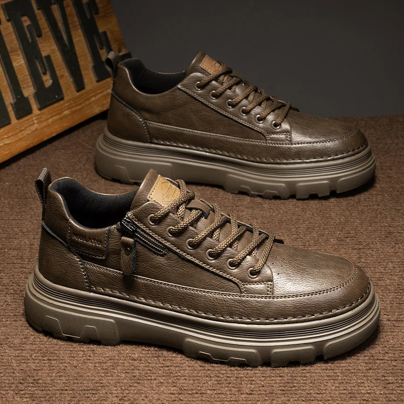 

2025 Men's New Autumn White Sneakers - Breathable Casual Shoes, Couple Style, Trendy & Best Selling