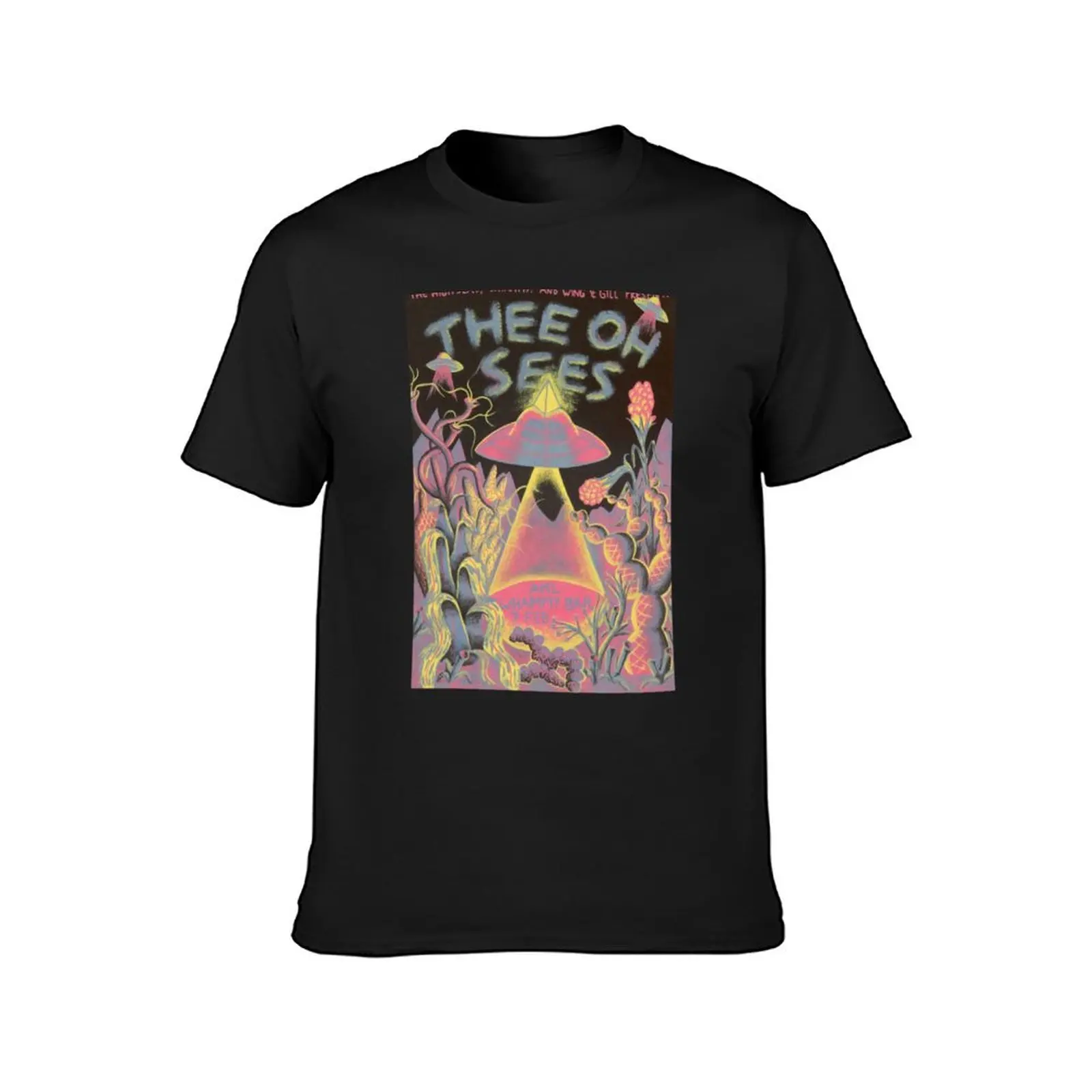 Thee Oh Sees Tour T-Shirt customs summer tops kawaii clothes men clothes