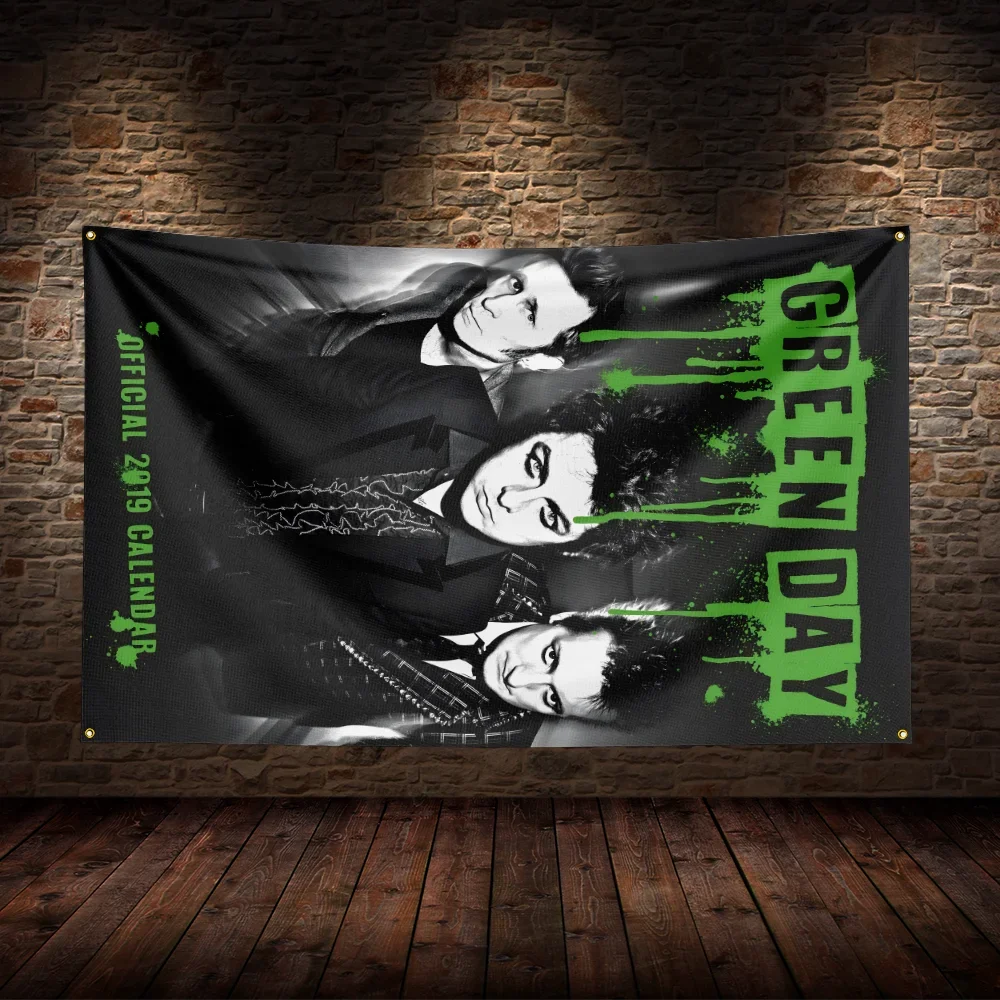 3x5 Ft G-Green Days Flag Warrior Movie Poster Adventure Tapestry Background Yard Idea For Party Banner Table Wall Decorati