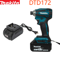 Makita DTD172 18V Cordless Impact Driver LXT BL Brushless Motor Electric Drill Wood/Bolt/T-Mode 180 N·M Rechargeable Power Tools