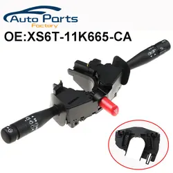 Car Column Wiper Switch Turn Signal indicator Switch For Ford KA 99-07 Fiesta Puma XS6T-11K665-CA XS6T11K665CA 1041412 1072957