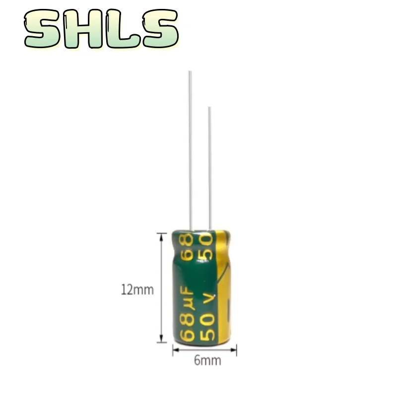 68 فائق التوهج عالية التردد مُكثَّف كهربائيًا عدة 10 فولت - 250 فولت | 105 ° C عمر طويل، مجموعة متنوعة منخفضة ESR لإمدادات الطاقة والصوت وDIY #2