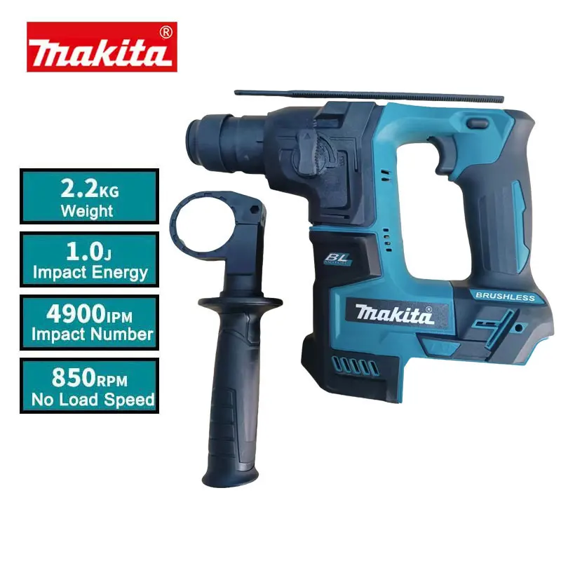 Makita HR140D Аккумуляторный электрический молоток 18 В с литиевой батареей Бесщеточный молоток Беспроводные дрели Электроинструменты Makita 18 В