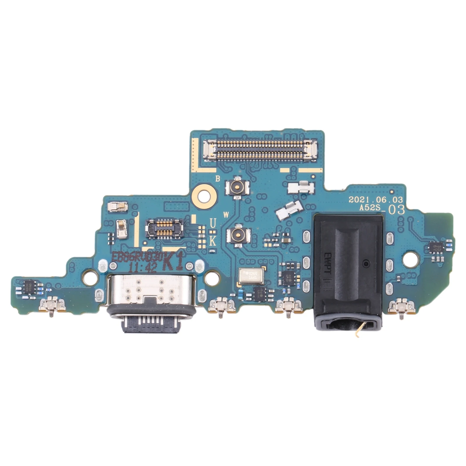 Charging Port Board for Samsung Galaxy A52s SM-A528B K1 Edition Phone Flex Cable Board Repair Replacement Part