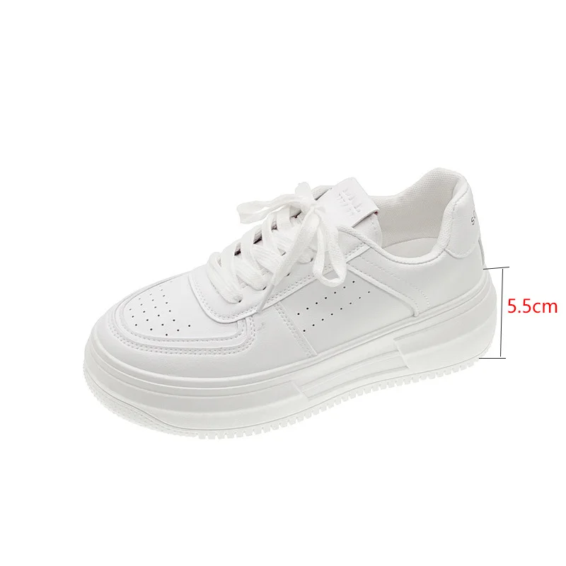 Women\'s sports shoes Women Sneakers Fashion Shoes spring Trend Casual Sneakers Female Comfort White Vulcanized Platform Shoes 41