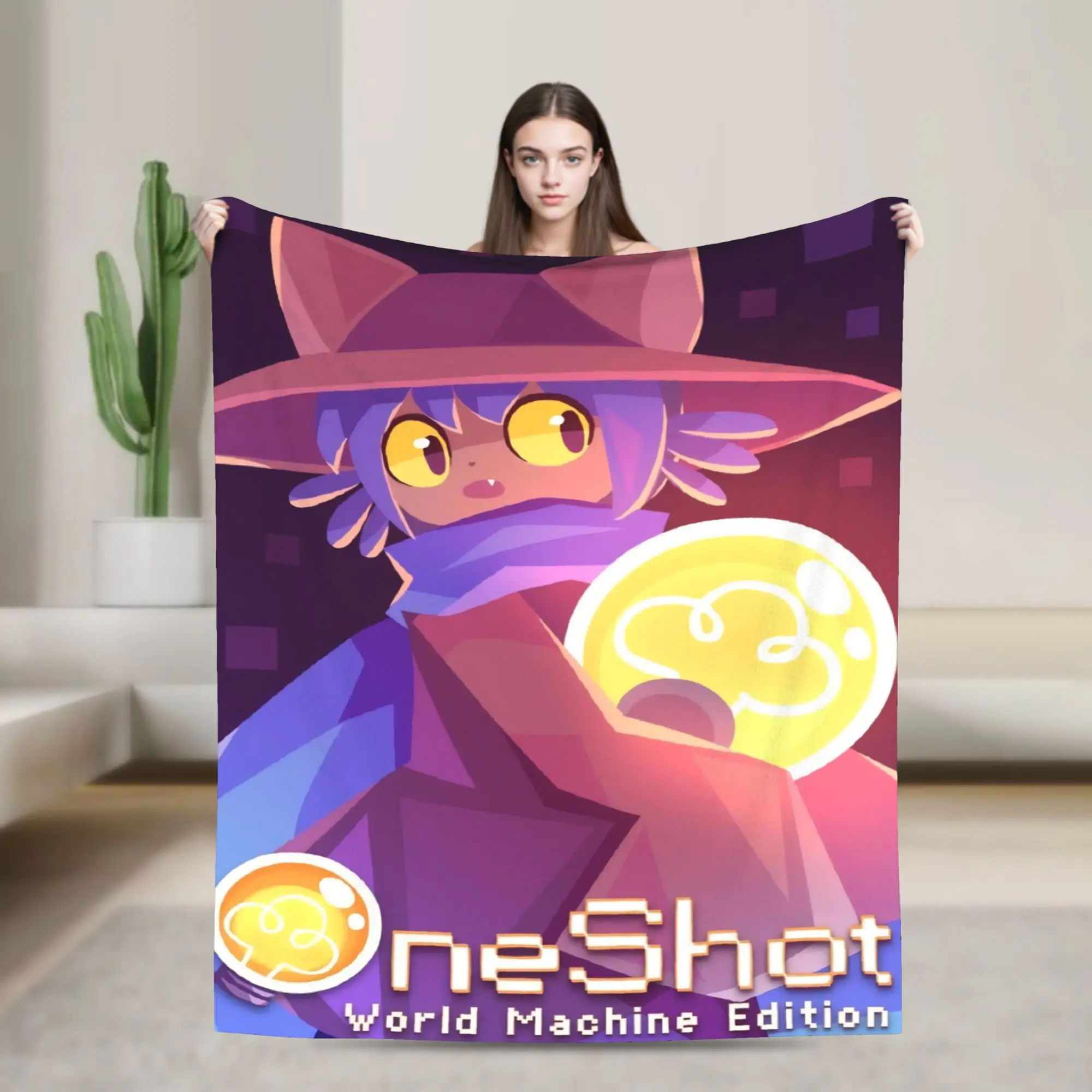 OneShots Niko Blanket Super Soft Cozy  Throw Blankets for Bed 50x60 Inch Multi-size Bedding Throws