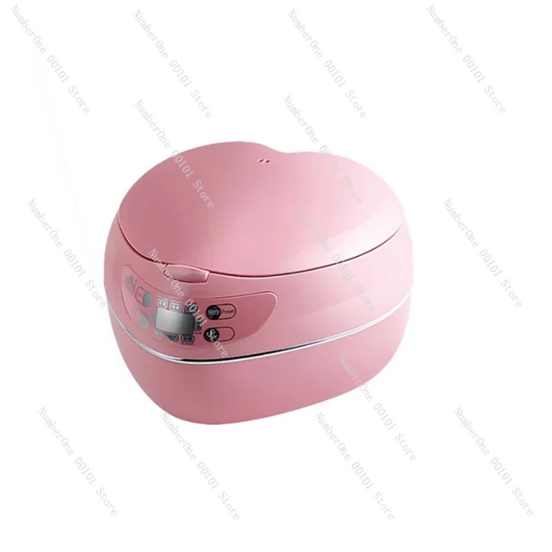 

Peach Shaped Electric Rice Cooker Intelligent Mini Electric Rice Cooker Household 1-2-3-4 People Kitchen Appliances Cooking