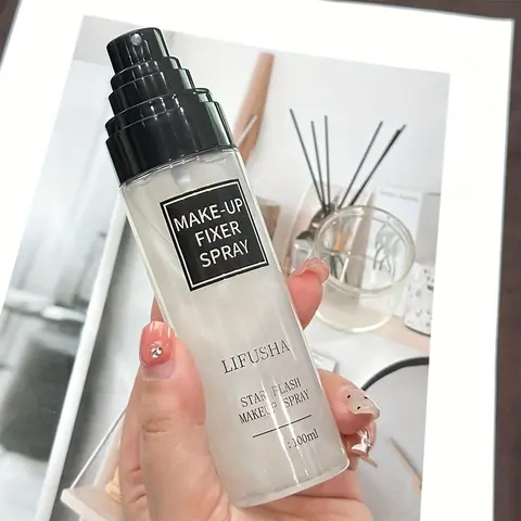 Makeup Setting Spray,Oil Control Lightweight Quicksand Setting Spray 100ml,Moisturizing Long Lasting For 16h Toner Set Makeup