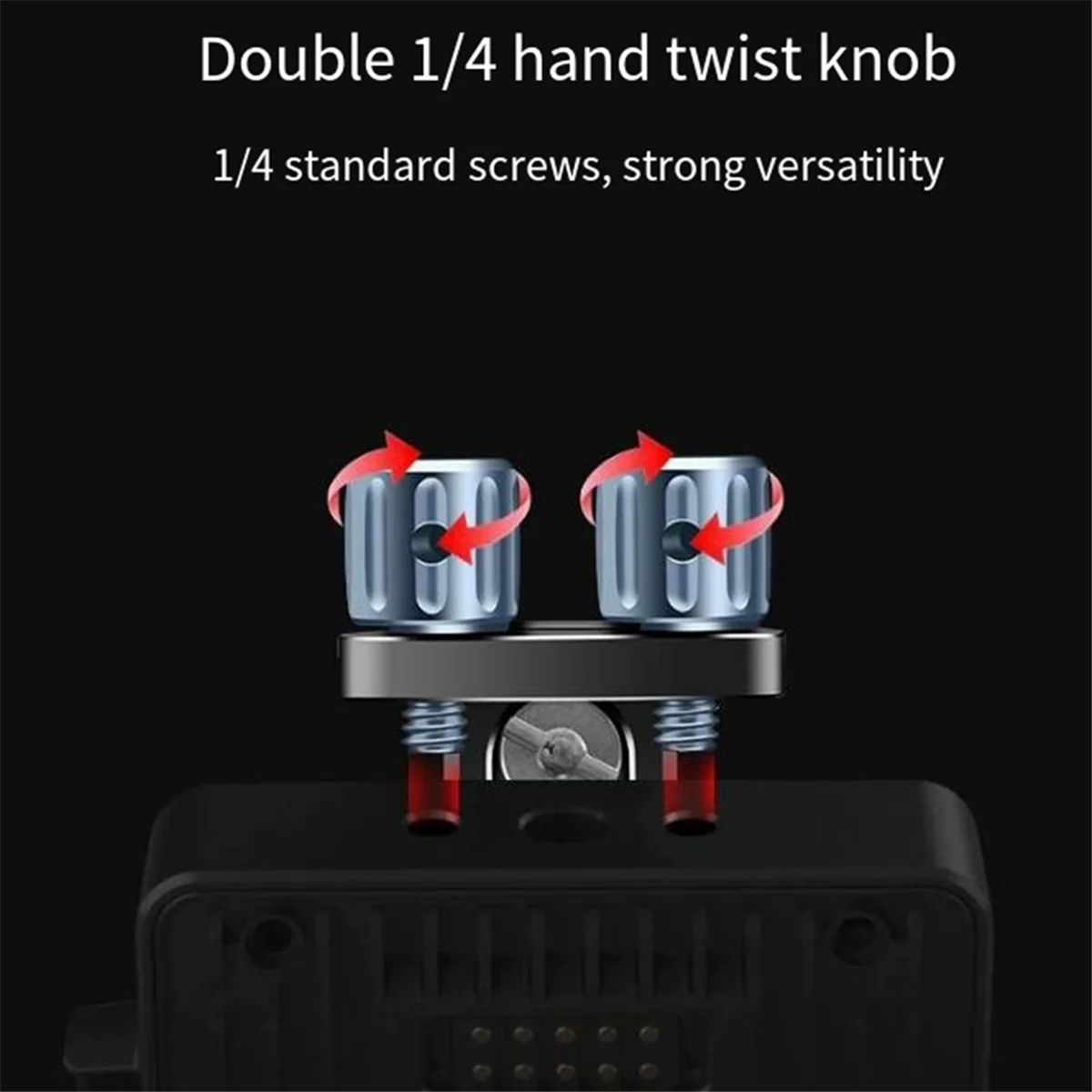 A07I 1/4 Schroef Transmissie Montage L Beugel met Cold Shoe Mount voor TRANSMISSIE TX Houder voor DSLR Camera Kooi