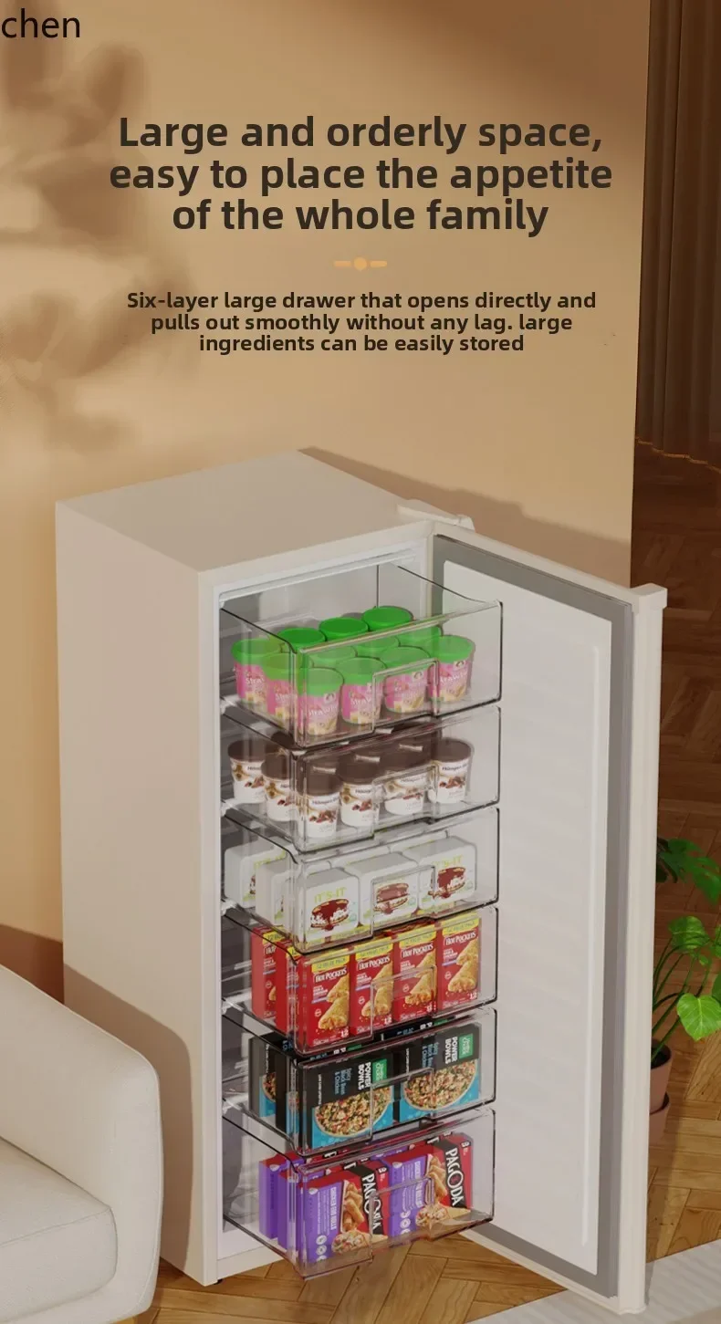 vertical r full r refrigerator small milk storage fresh first-class energy efficiency