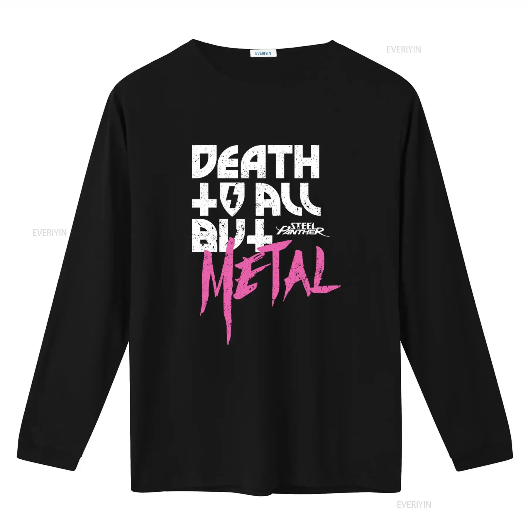 Steel Panther Death To All But Metal Men's Large Soft Fit T Shirt vintage Washed Casual fashion designer clothes Stretched