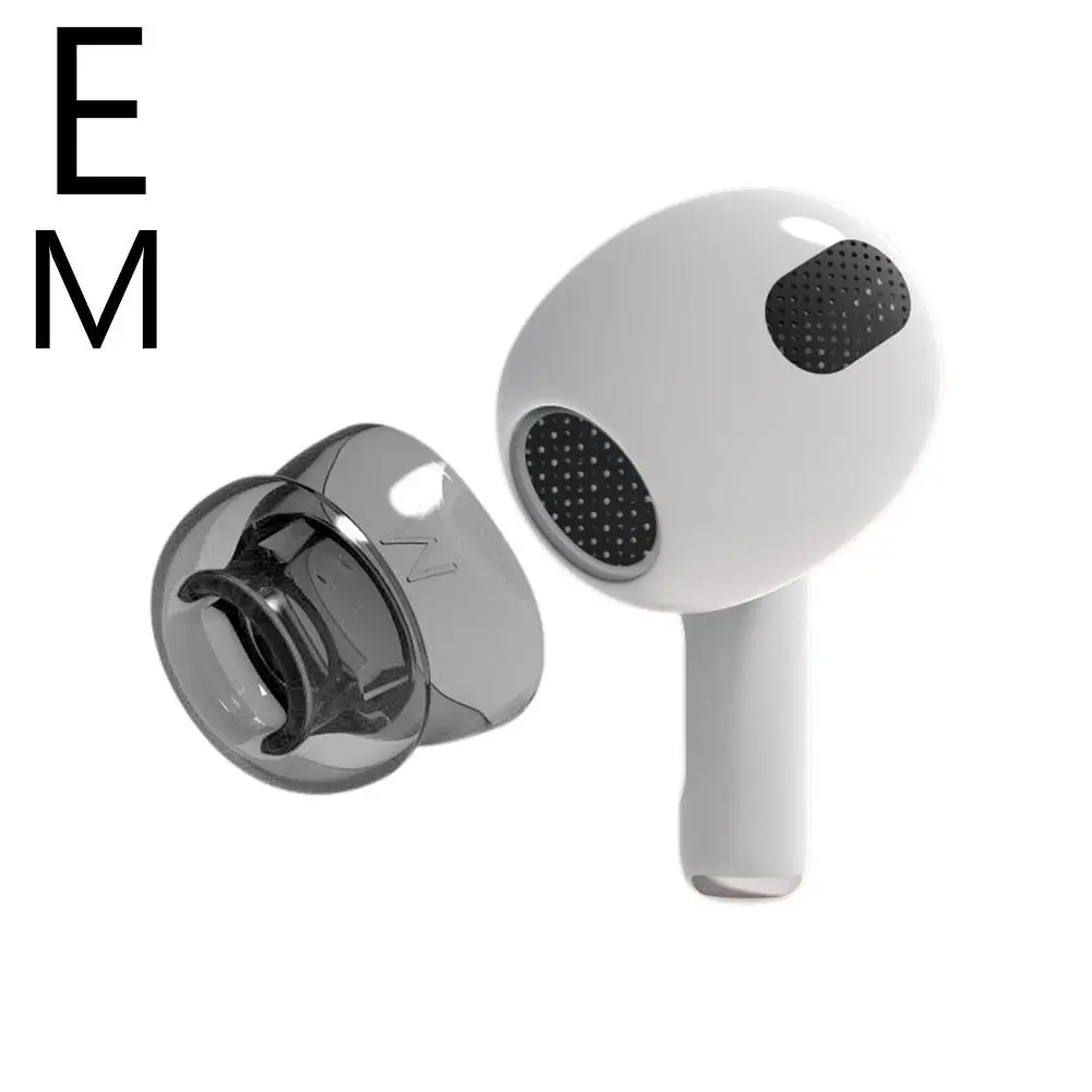 เปลี่ยนหูฟังสําหรับ AirPods 4 หูฟังหมวกหู Soft TPE Anti-SLIP ลดเสียงรบกวนปลั๊กอุดหู 1 คู่ Anti Fall Eartips U6M4