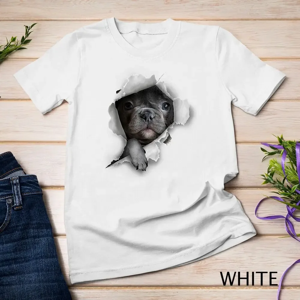 French Bulldog Tshirt, Frenchie T Shirt, Frenchie Unisex T-shirt High Quality 100%Cotton Short Sleeve