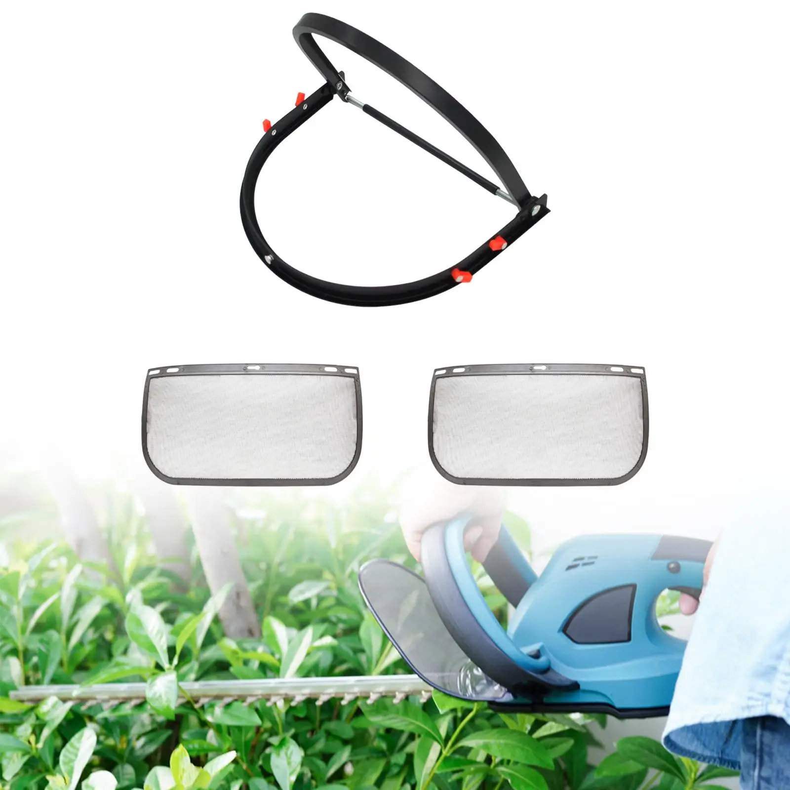 Adaptador de protección facial para casco Instalación conveniente Profesional resistente