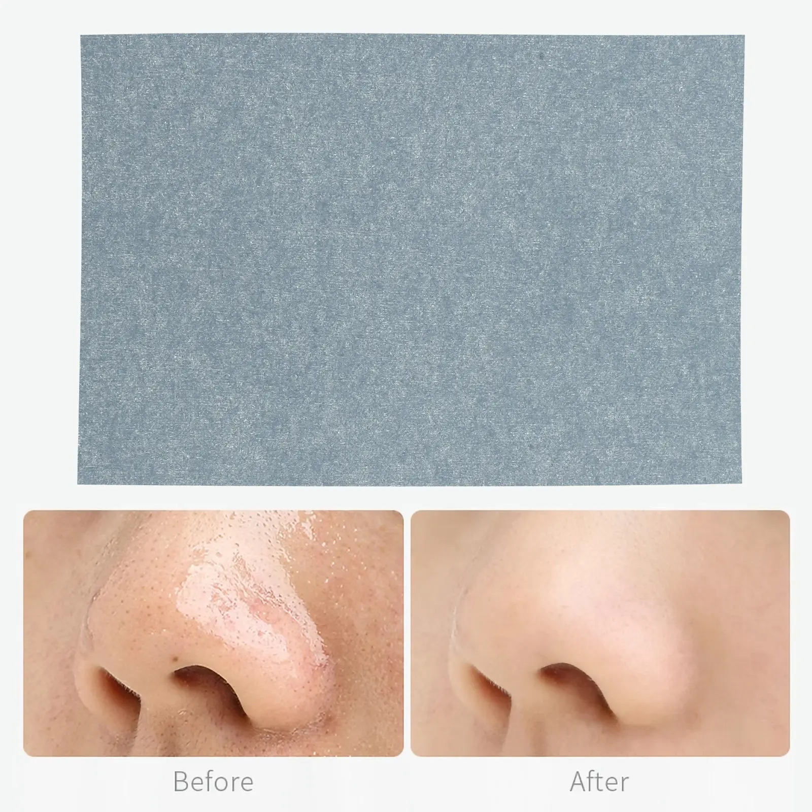 

300 Sheets Oil Absorbing Sheets for Face Blotting Paper for Oily Skin Control Shine Makeup Safe Flax Fiber Portable Facial Oil