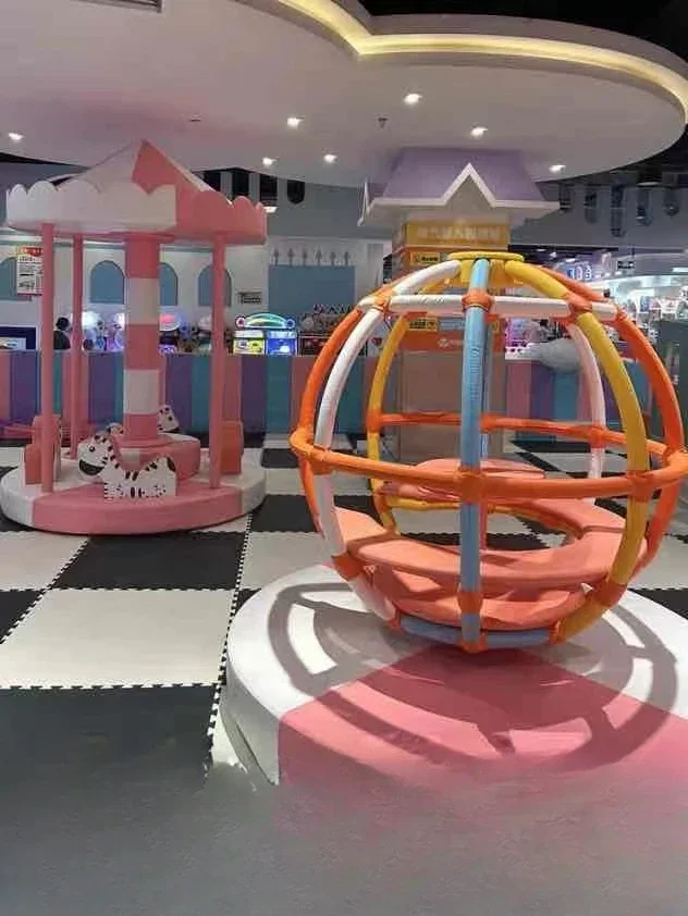 

New type of swivel chair electric indoor children's playground accessories amusement equipment