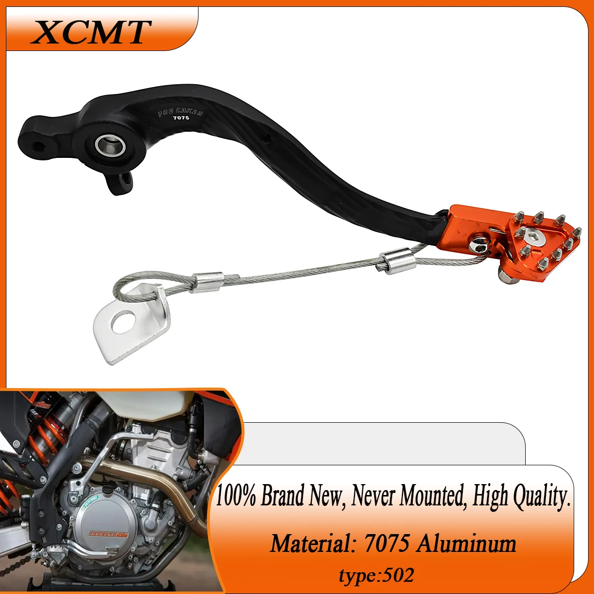 

Motorcycle CNC Rear Foot Brake Lever Pedal For KTM EXC EXCF XC SX XCW Husqvarna TC TE TX FE 125 150 250 300 350 2017-2022