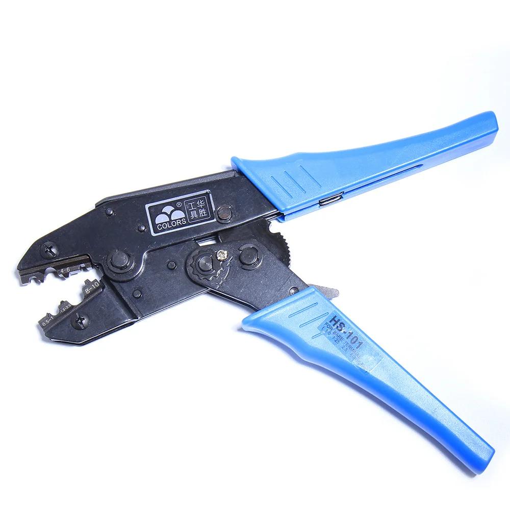 Crimping pliers pliers most types non-insulated HS-101 hardness tool plug spring Crimping terminals Electric Wiring Cold Pressed