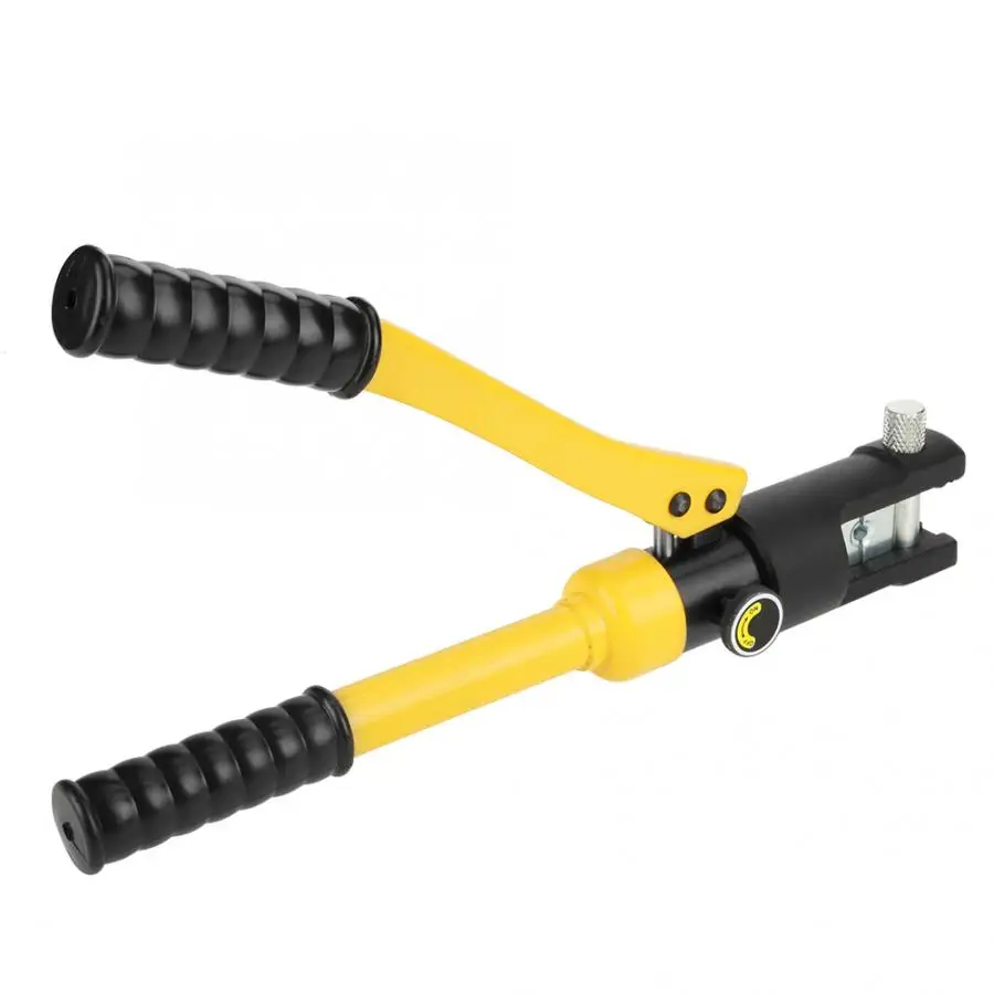 

Hydraulic Wire Terminal Crimper 10T Hydraulic Wire Cable Battery Lug Crimper Terminal Crimping Tool with 7 Dies Hand Tools