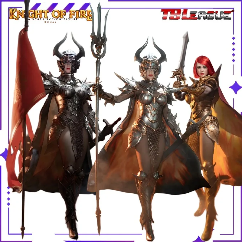 

TBLEAGUE оригинальная 1/6 пламя рыцарь мобильная кукла женщина-солдат-солдат модель ручной работы игровая модель подарочная коллекция для мальчиковornament