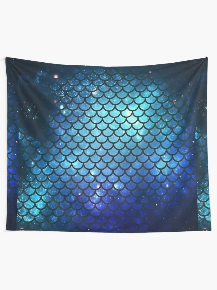 Mermaid Tail Tapestry Korean Room Decor Aesthetic Room Decor Tapestry