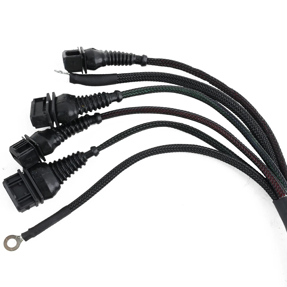 Ignition Coil Wiring Harness Coil Pack Update Harness For Audi UrS4 UrS6 S2 RS2 AAN ABY ADU 2.0T C4 i5 20v 034-701-0001