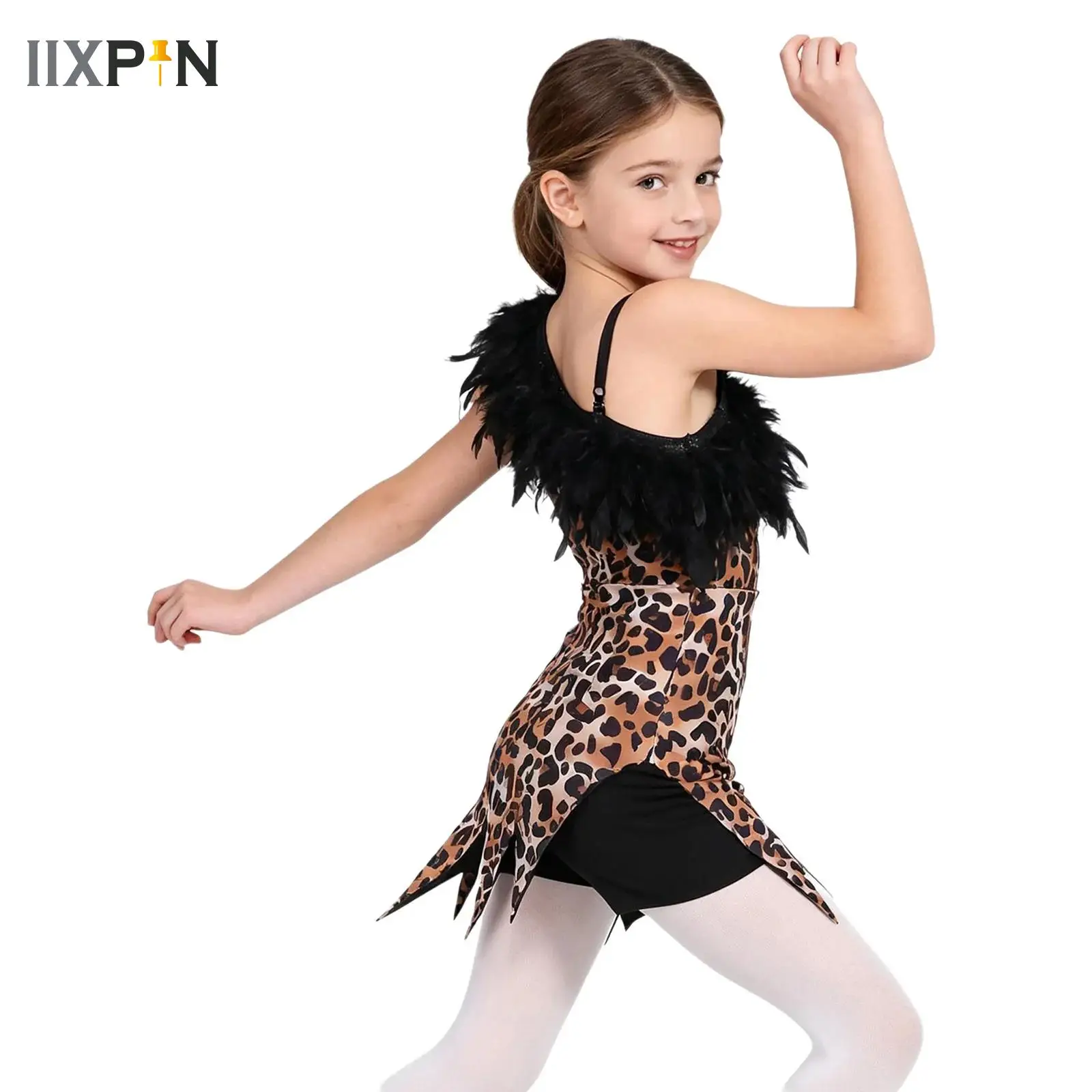vestido-de-danca-infantil-com-estampa-de-leopardo-e-plumas-para-meninas-fantasia-de-carnaval-tematica-pre-historica-danca-latina-jazz-e-moderna
